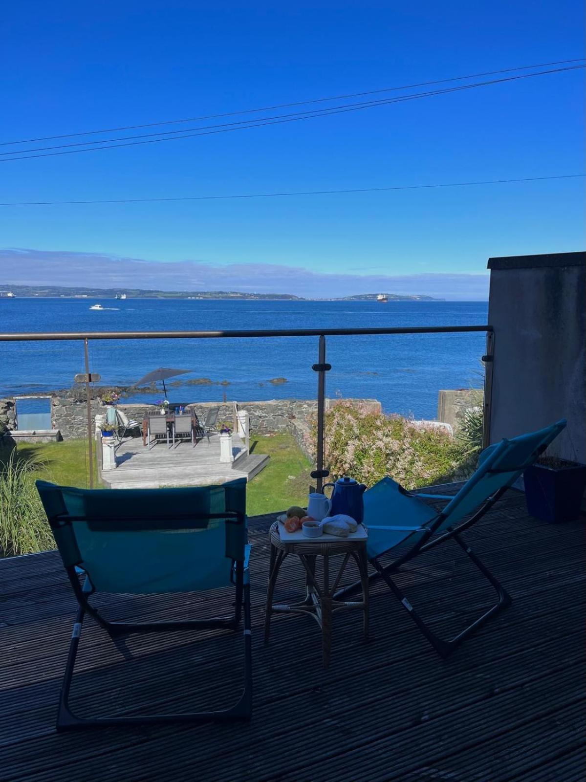 Splash Cottage Beach House With Sea Lapping Garden Bangor  Esterno foto